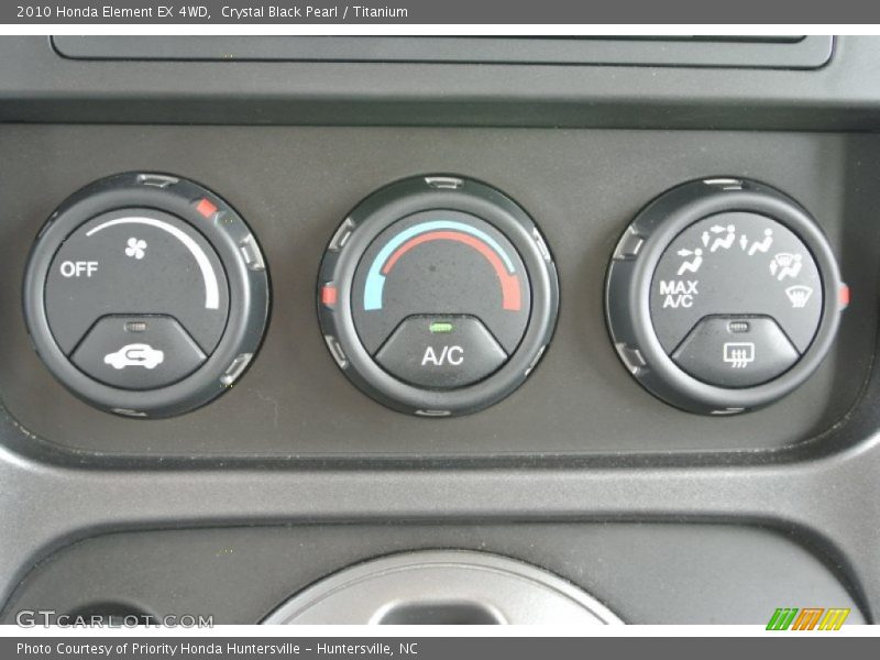 Crystal Black Pearl / Titanium 2010 Honda Element EX 4WD