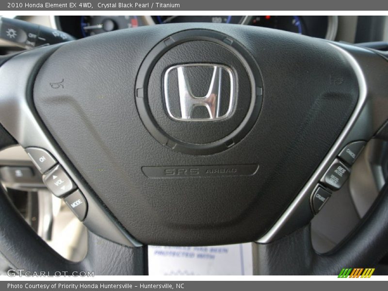 Crystal Black Pearl / Titanium 2010 Honda Element EX 4WD