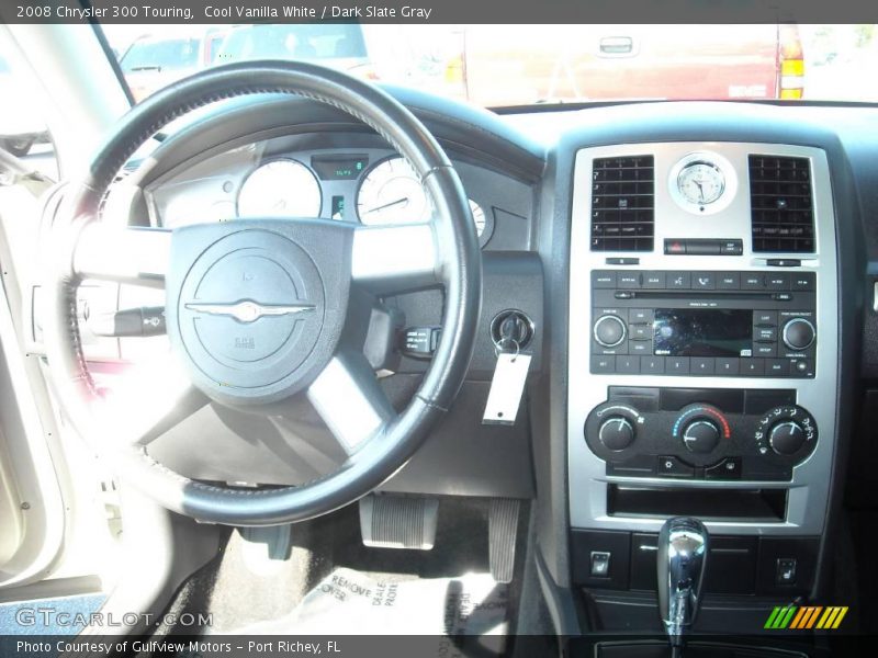 Cool Vanilla White / Dark Slate Gray 2008 Chrysler 300 Touring