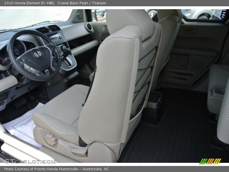 Crystal Black Pearl / Titanium 2010 Honda Element EX 4WD