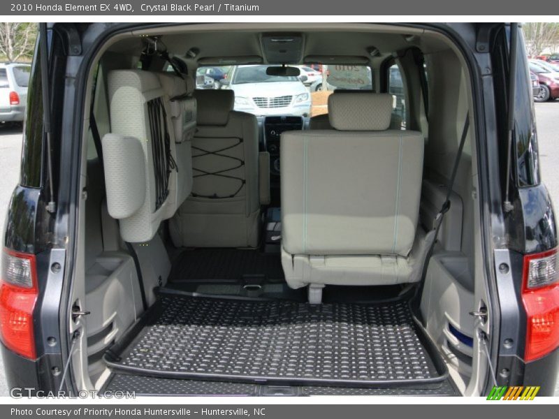 Crystal Black Pearl / Titanium 2010 Honda Element EX 4WD
