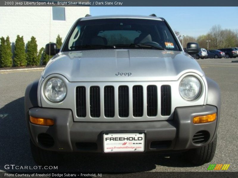 Bright Silver Metallic / Dark Slate Gray 2003 Jeep Liberty Sport 4x4