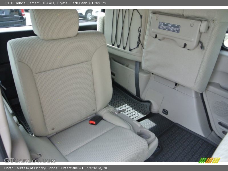 Crystal Black Pearl / Titanium 2010 Honda Element EX 4WD