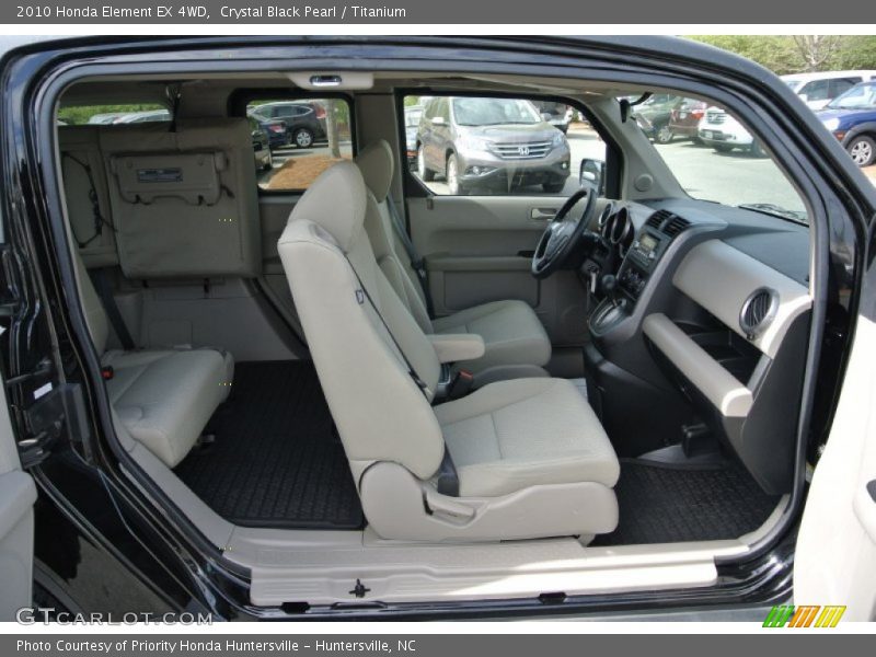 Crystal Black Pearl / Titanium 2010 Honda Element EX 4WD