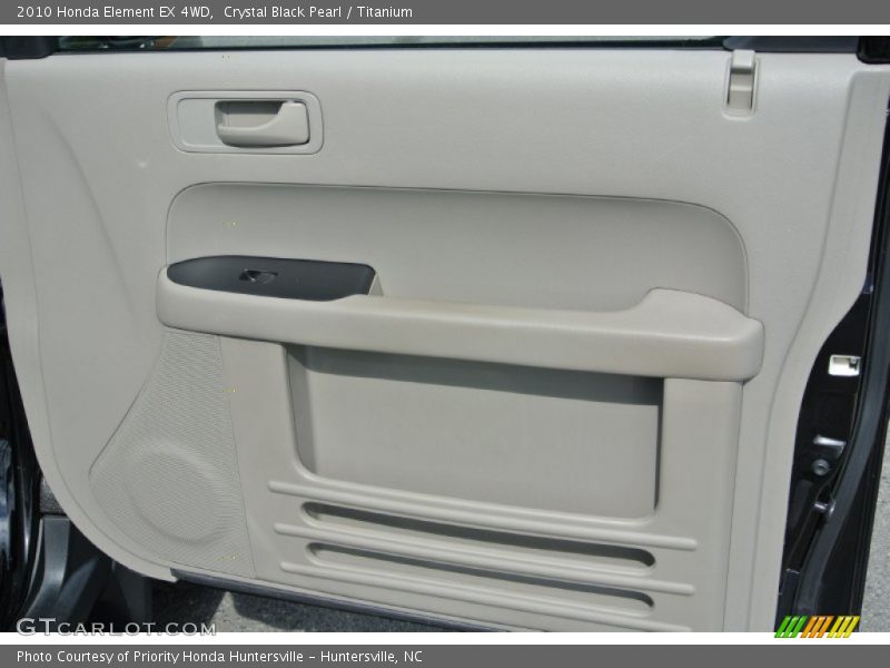 Crystal Black Pearl / Titanium 2010 Honda Element EX 4WD