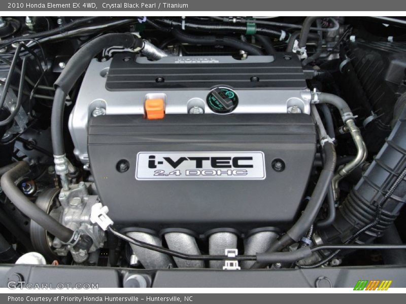 Crystal Black Pearl / Titanium 2010 Honda Element EX 4WD