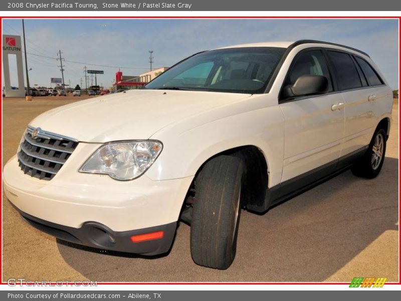 Stone White / Pastel Slate Gray 2008 Chrysler Pacifica Touring