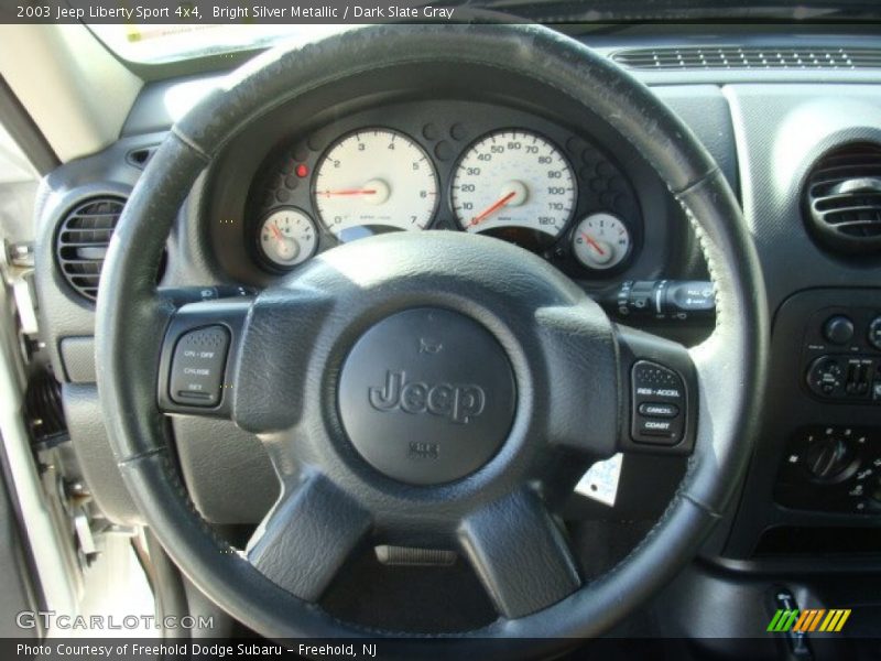 Bright Silver Metallic / Dark Slate Gray 2003 Jeep Liberty Sport 4x4