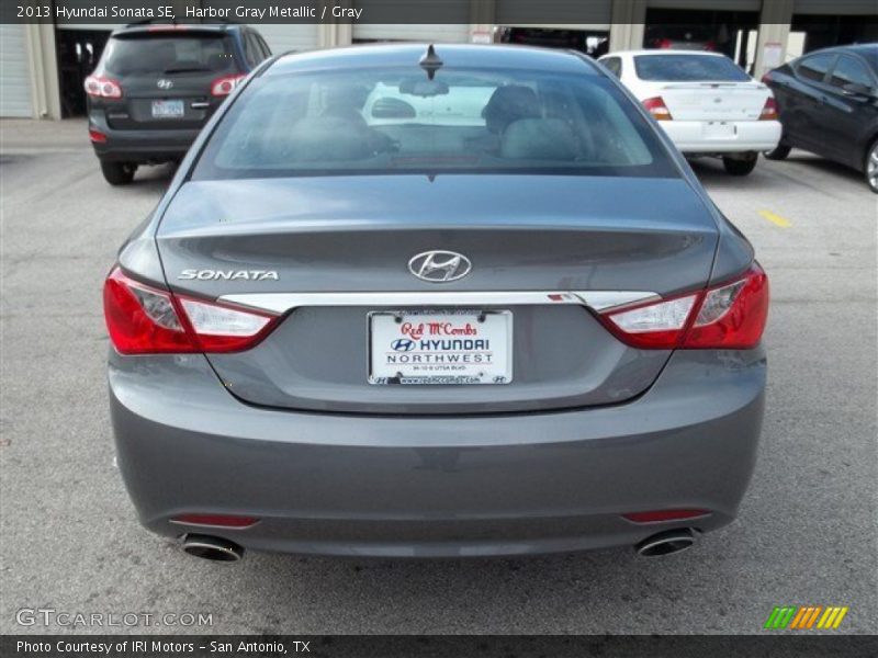 Harbor Gray Metallic / Gray 2013 Hyundai Sonata SE