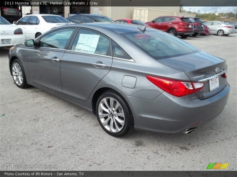 Harbor Gray Metallic / Gray 2013 Hyundai Sonata SE