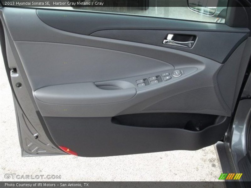 Harbor Gray Metallic / Gray 2013 Hyundai Sonata SE
