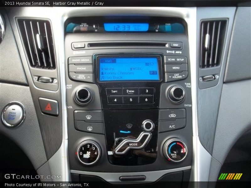 Harbor Gray Metallic / Gray 2013 Hyundai Sonata SE