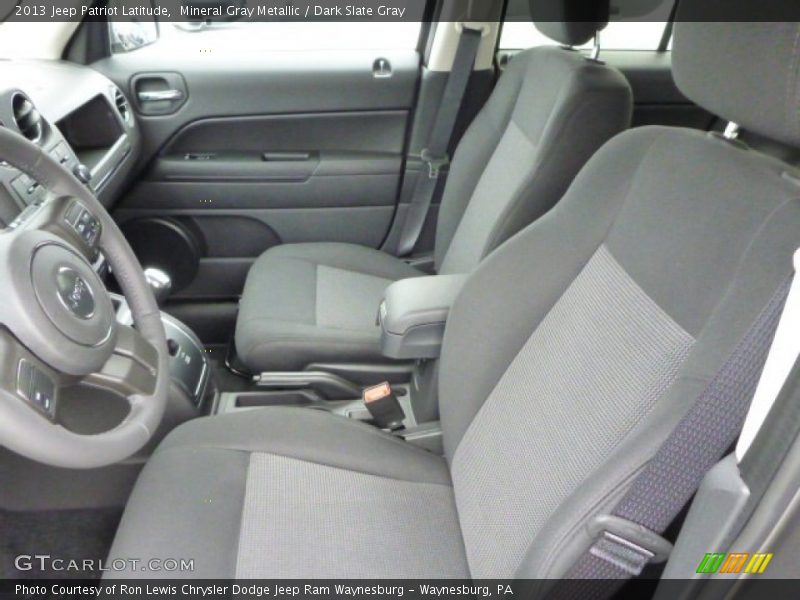 Mineral Gray Metallic / Dark Slate Gray 2013 Jeep Patriot Latitude