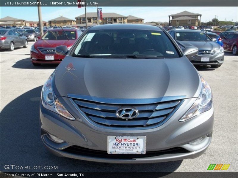 Harbor Gray Metallic / Gray 2013 Hyundai Sonata SE