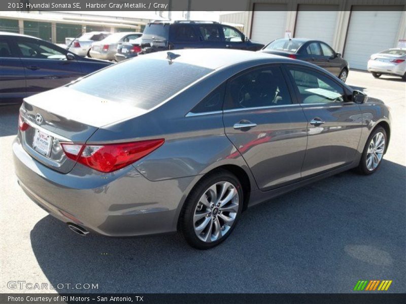 Harbor Gray Metallic / Gray 2013 Hyundai Sonata SE