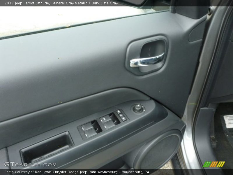 Mineral Gray Metallic / Dark Slate Gray 2013 Jeep Patriot Latitude