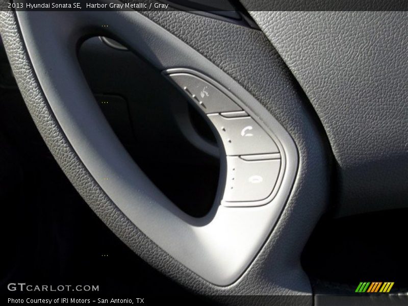 Harbor Gray Metallic / Gray 2013 Hyundai Sonata SE