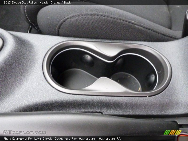 Header Orange / Black 2013 Dodge Dart Rallye