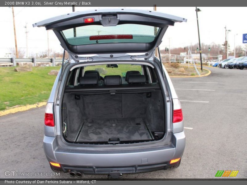 Silver Grey Metallic / Black 2008 BMW X3 3.0si