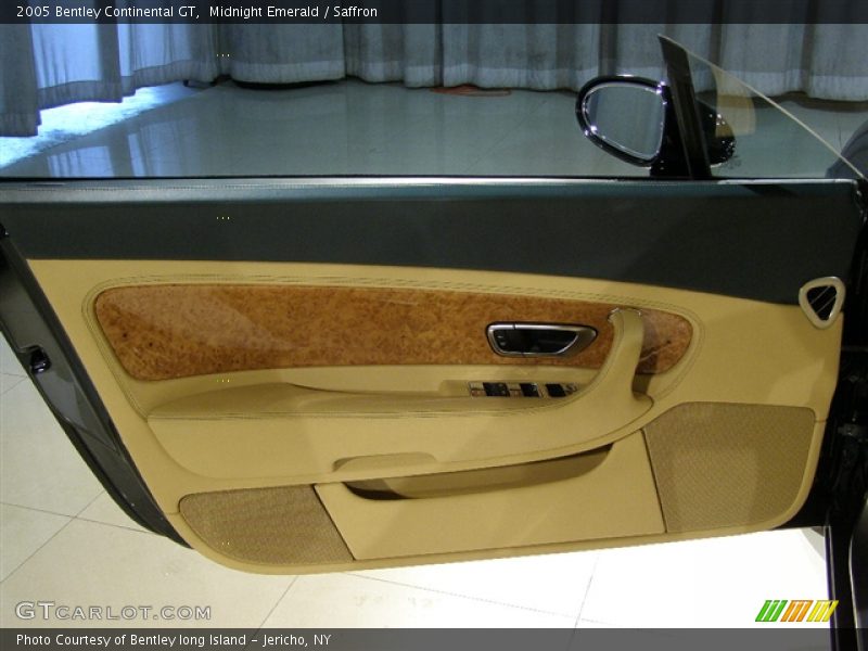 Midnight Emerald / Saffron 2005 Bentley Continental GT