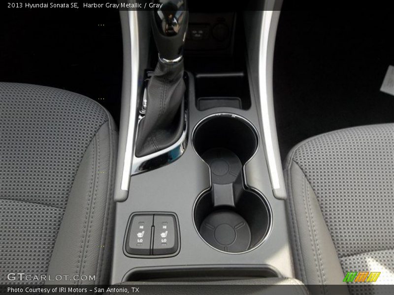 Harbor Gray Metallic / Gray 2013 Hyundai Sonata SE