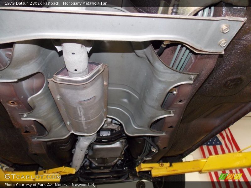 Undercarriage of 1979 280ZX Fastback