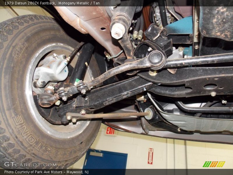 Undercarriage of 1979 280ZX Fastback
