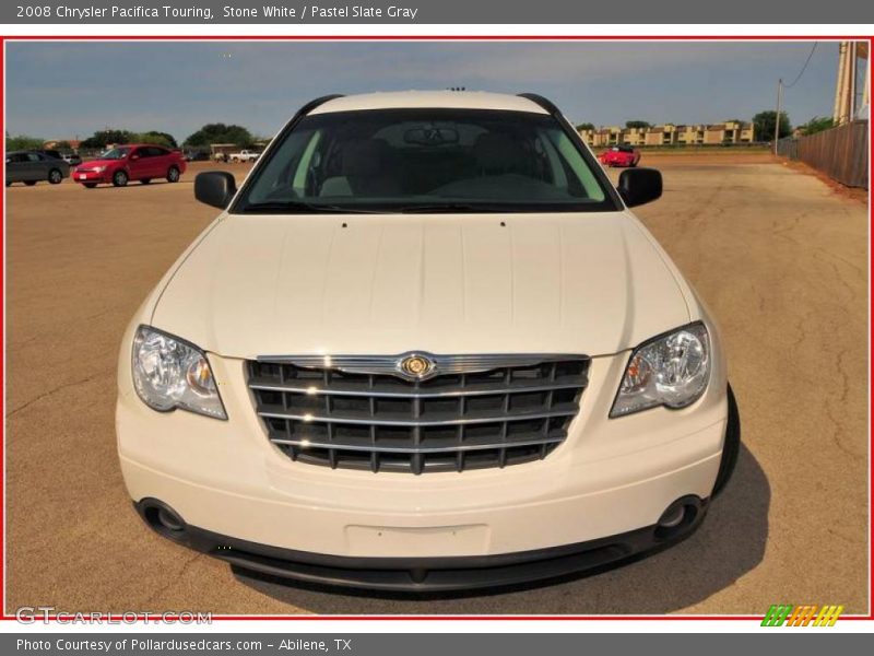 Stone White / Pastel Slate Gray 2008 Chrysler Pacifica Touring