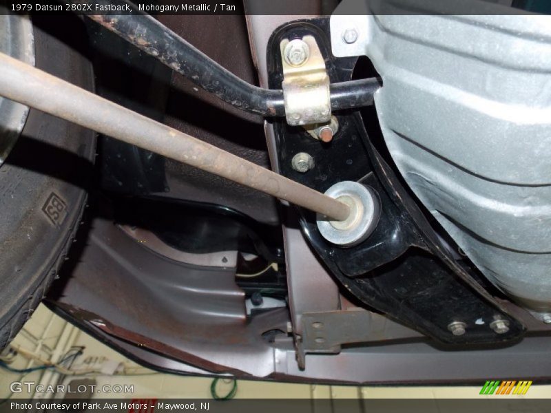 Undercarriage of 1979 280ZX Fastback