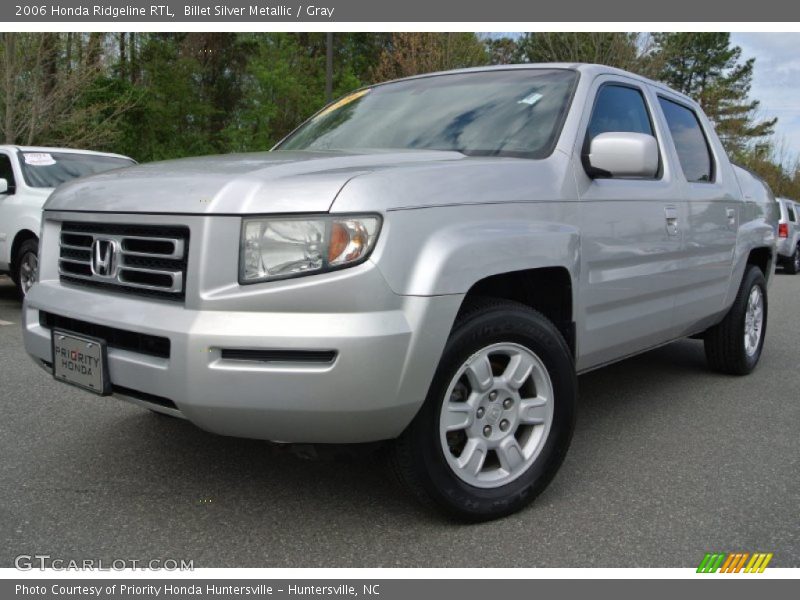 Billet Silver Metallic / Gray 2006 Honda Ridgeline RTL
