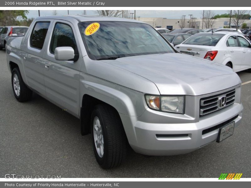 Billet Silver Metallic / Gray 2006 Honda Ridgeline RTL