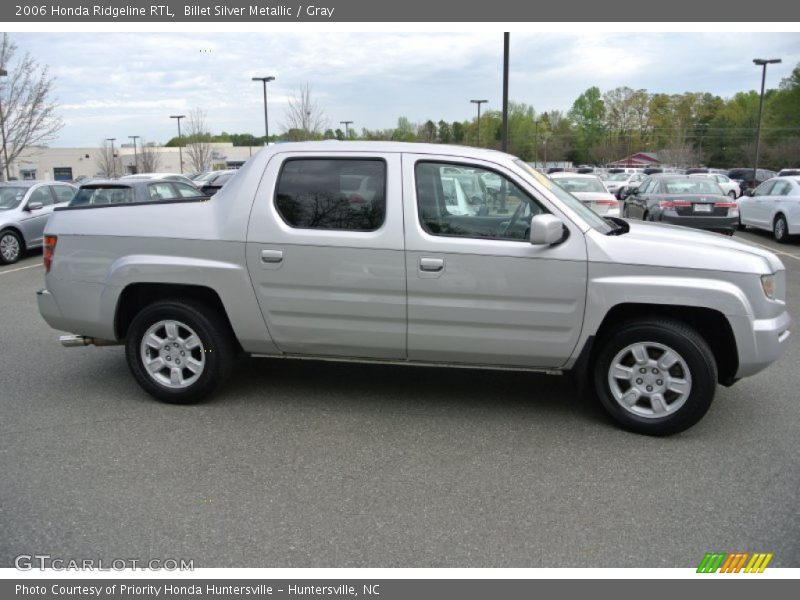 Billet Silver Metallic / Gray 2006 Honda Ridgeline RTL