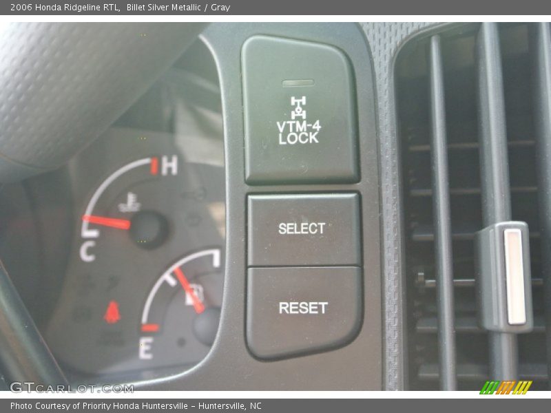 Billet Silver Metallic / Gray 2006 Honda Ridgeline RTL