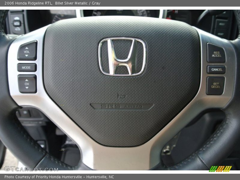 Billet Silver Metallic / Gray 2006 Honda Ridgeline RTL