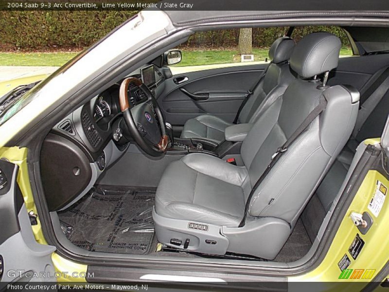  2004 9-3 Arc Convertible Slate Gray Interior