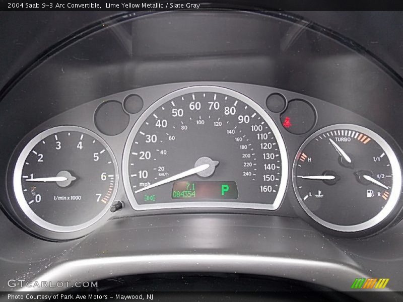  2004 9-3 Arc Convertible Arc Convertible Gauges