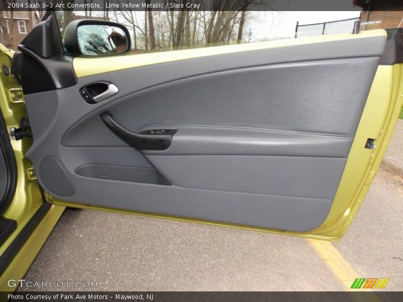 Door Panel of 2004 9-3 Arc Convertible