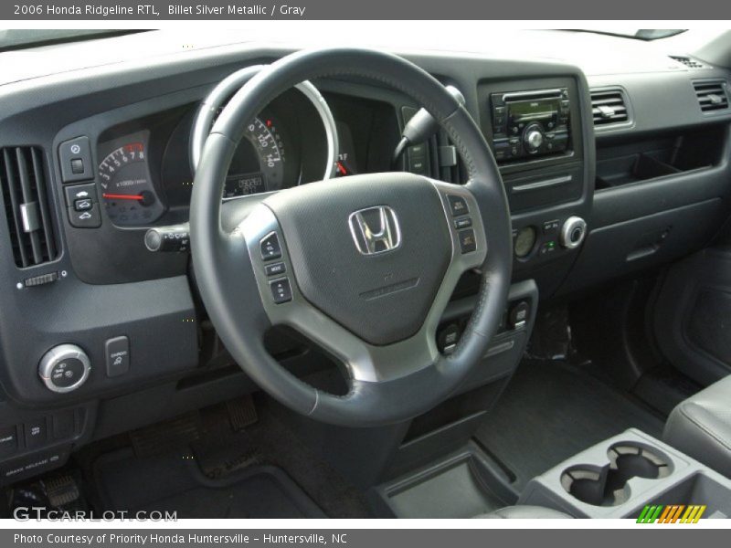 Billet Silver Metallic / Gray 2006 Honda Ridgeline RTL