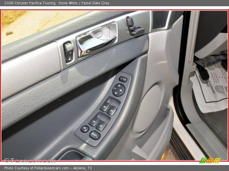 Stone White / Pastel Slate Gray 2008 Chrysler Pacifica Touring