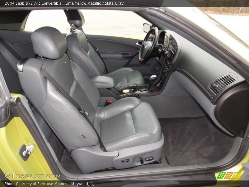  2004 9-3 Arc Convertible Slate Gray Interior