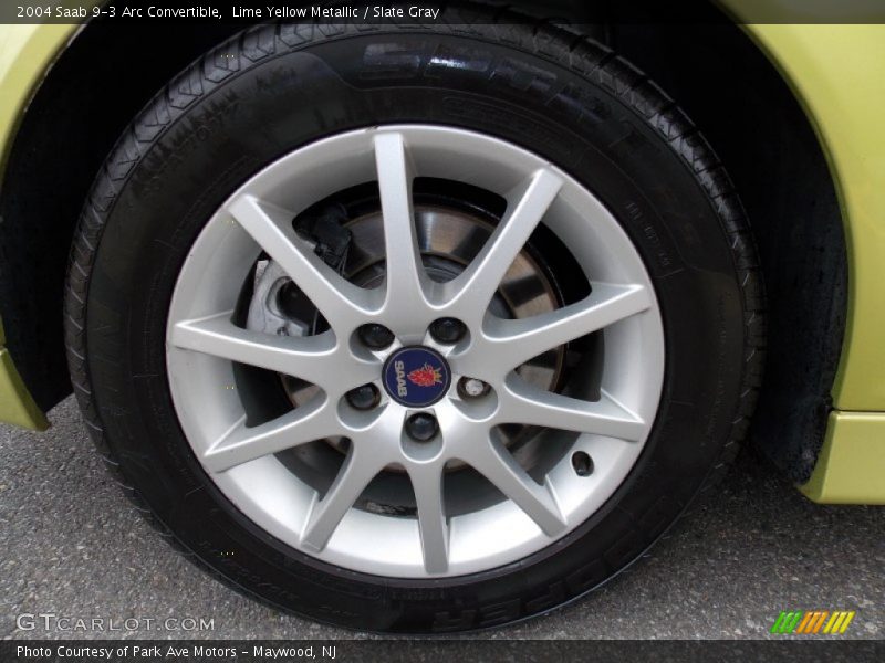  2004 9-3 Arc Convertible Wheel