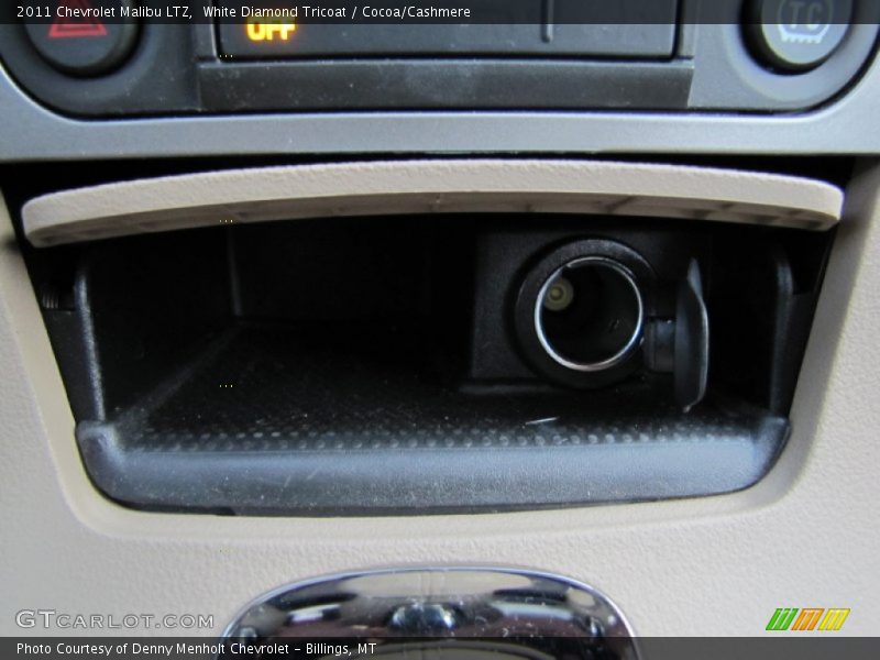 White Diamond Tricoat / Cocoa/Cashmere 2011 Chevrolet Malibu LTZ