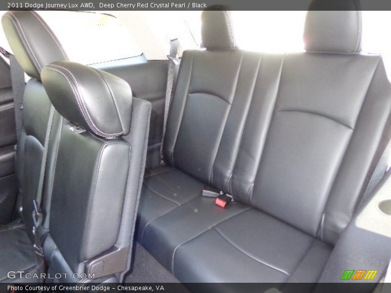 Rear Seat of 2011 Journey Lux AWD