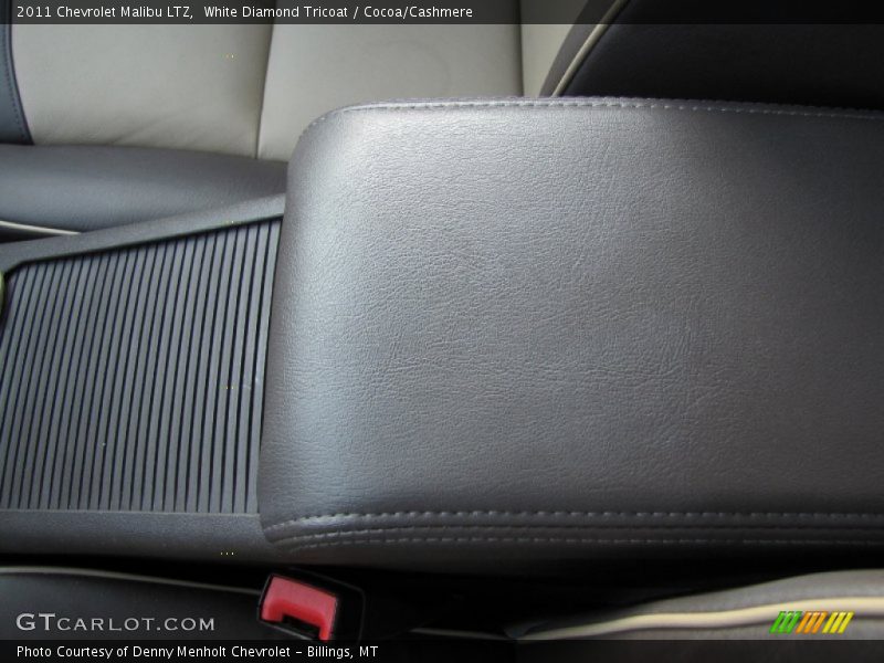 White Diamond Tricoat / Cocoa/Cashmere 2011 Chevrolet Malibu LTZ