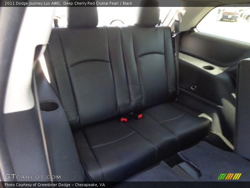 Rear Seat of 2011 Journey Lux AWD