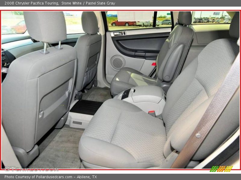 Stone White / Pastel Slate Gray 2008 Chrysler Pacifica Touring