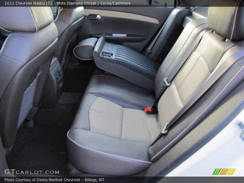 White Diamond Tricoat / Cocoa/Cashmere 2011 Chevrolet Malibu LTZ