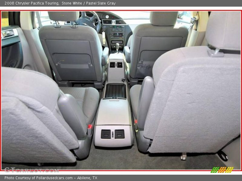 Stone White / Pastel Slate Gray 2008 Chrysler Pacifica Touring