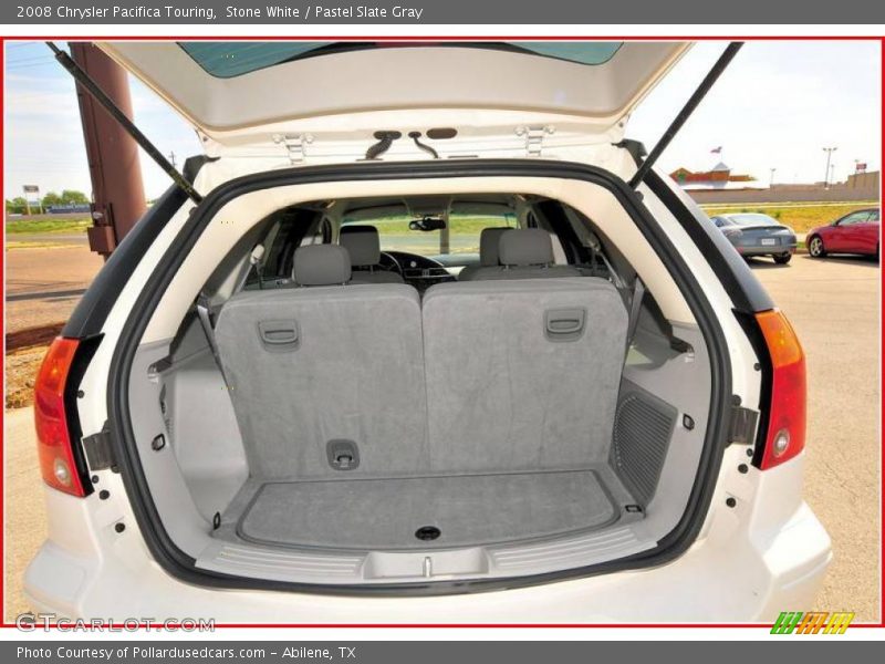 Stone White / Pastel Slate Gray 2008 Chrysler Pacifica Touring