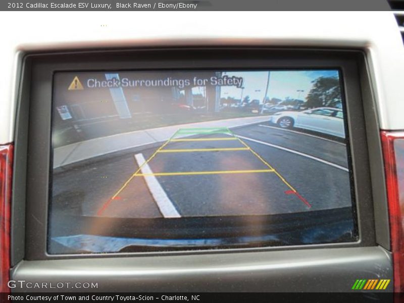 Black Raven / Ebony/Ebony 2012 Cadillac Escalade ESV Luxury